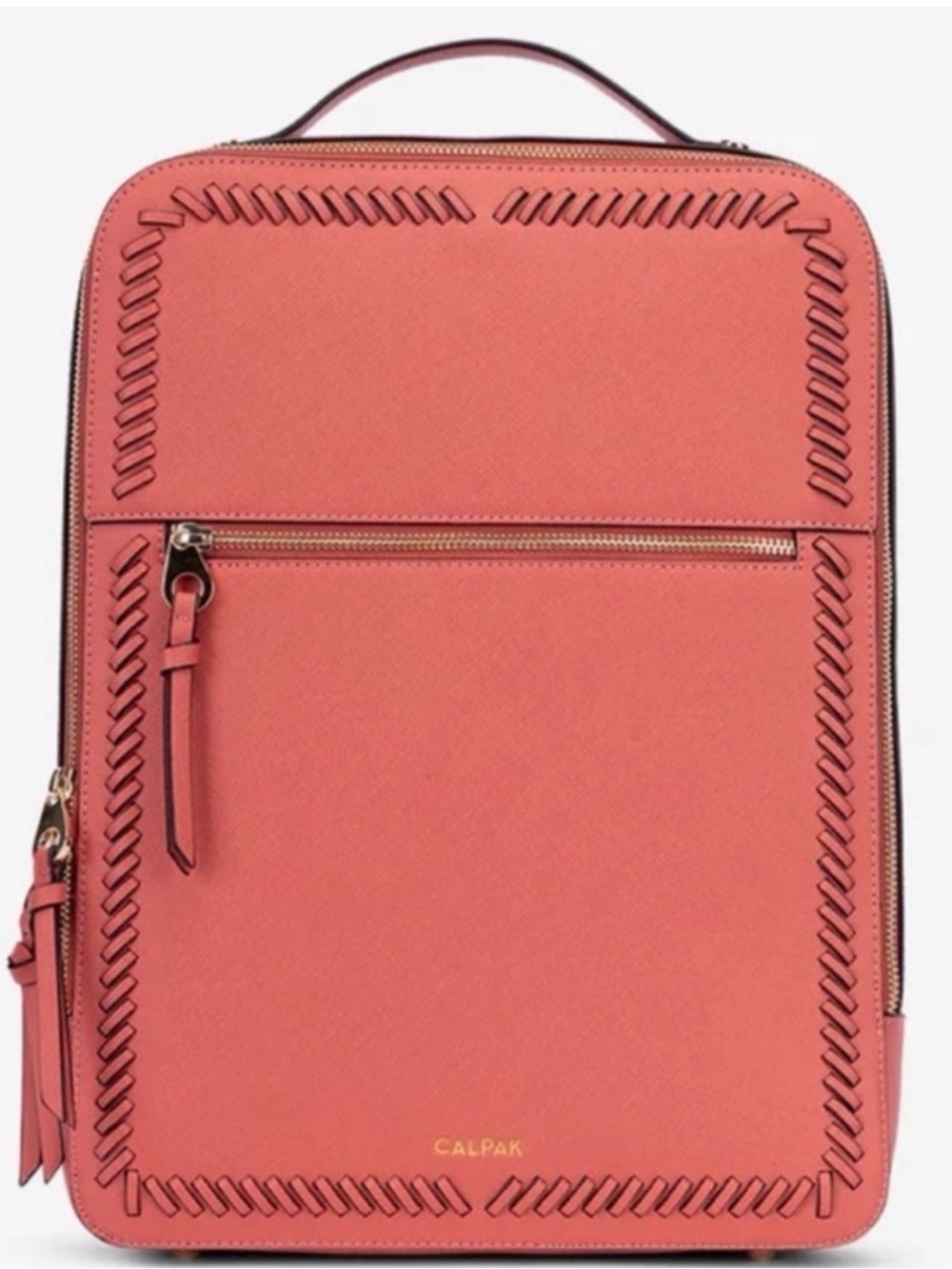 CALPAK Kaya Laptop Backpack in Coral NWT
